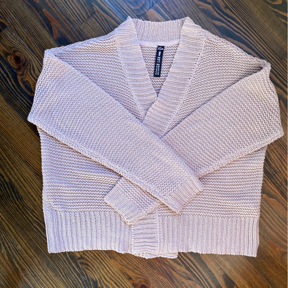 Dusty Pink Lord and Taylor Vintage Cardigan